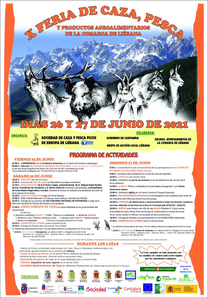 Feria caza 21 con logo conecta