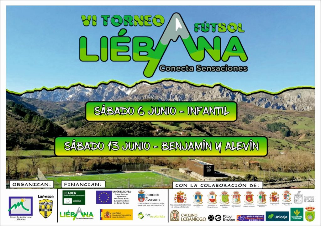 ¡Llega la 6ª edición del Torneo de Fútbol “Liébana Conecta Sensaciones”!